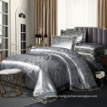 Shiny jacquard lace bedding sets